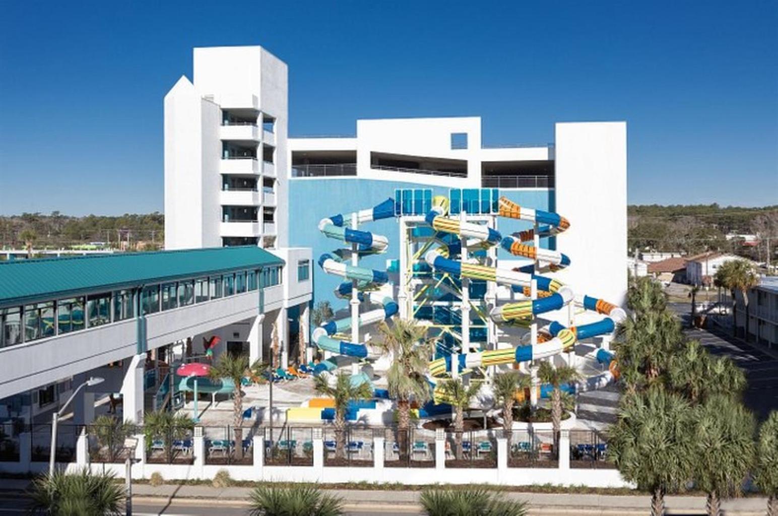 Remodeled Condo, Waterpark View At Landmark Resort Myrtle Beach Exterior photo